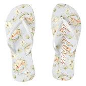 Tropische strand Mode | Bachelorette Teenslippers (Voetbed)