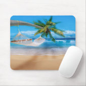 Tropische strand Muismat (Met muis)