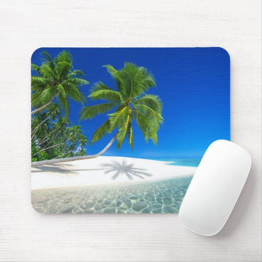 Tropische strand Muismat (Met muis)