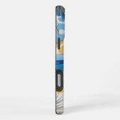 Tropische strand ontsnapping - gepersonaliseerde z iPhone hoesje (Rechterkant)