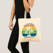  Tropische Strand Palmbomen Familiereis Tote Bag (Voorkant (product))