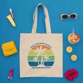  Tropische Strand Palmbomen Familiereis Tote Bag