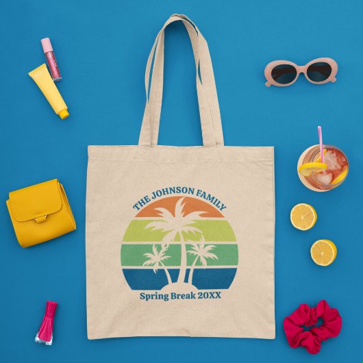  Tropische Strand Palmbomen Familiereis Tote Bag