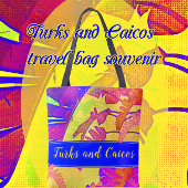 Tropische strand Vacking van de Turks- en Caicosei Tote Bag