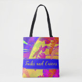 Tropische strand Vacking van de Turks- en Caicosei Tote Bag (Voorkant)