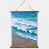 Tropische strand Zee Waves Hangend Wandkleed (Voorkant 2)