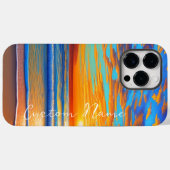 Tropische strand zon boven de heldere oceaan Case-Mate iPhone case (Achterkant (horizontaal))