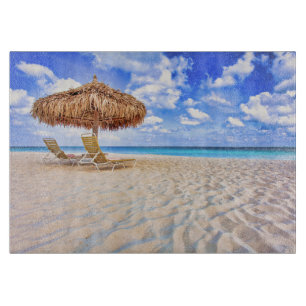 Tropische stranden Aruba Sandy Beach Snijplank