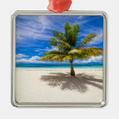 Tropische Stranden | Bora Bora, Frans-Polynesië Metalen Ornament (Voorkant)