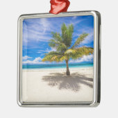Tropische Stranden | Bora Bora, Frans-Polynesië Metalen Ornament (Links)