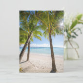 Tropische stranden | Boracay Filipijnen Bedankkaart (Staand voorkant)