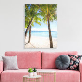 Tropische stranden | Boracay Filipijnen Canvas Afdruk (Insitu (Woonkamer))