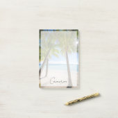 Tropische stranden | Boracay Filipijnen Post-it® Notes (Op bureau)