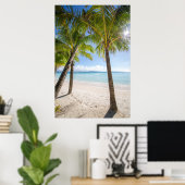 Tropische stranden | Boracay Filipijnen Poster (Thuiskantoor)