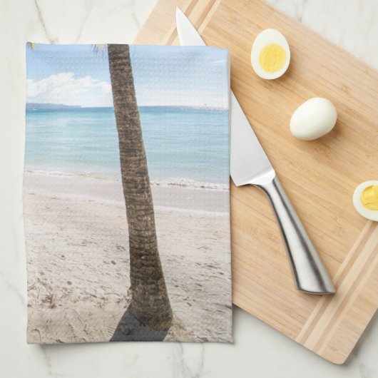 Tropische stranden | Boracay Filipijnen Theedoek (Quarter Fold)