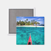 Tropische stranden | El Nido, Filipijnen, Palawan Magneet (Voorkant / Achterkant)