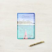 Tropische stranden | El Nido, Filipijnen, Palawan Post-it® Notes (Op bureau)