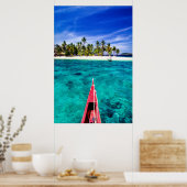 Tropische stranden | El Nido, Filipijnen, Palawan Poster (Keuken)