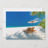Tropische stranden | Lounge Chairs Beach, Bora Bor