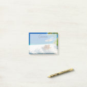 Tropische stranden | Lounge Chairs Beach, Bora Bor Post-it® Notes (Op bureau)