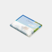 Tropische stranden | Lounge Chairs Beach, Bora Bor Post-it® Notes (Schuin)