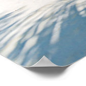 Tropische stranden | Lounge Chairs Beach, Bora Bor Poster (Hoek)