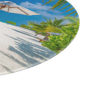 Tropische stranden | Lounge Chairs Beach, Bora Bor Snijplank (Hoek)