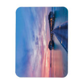 Tropische stranden | Maldiven Bungalows Magneet (Verticaal)