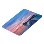 Tropische stranden | Maldiven Bungalows Magneet (Linkerzijde)