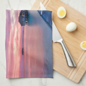 Tropische stranden | Maldiven Bungalows Theedoek (Quarter Fold)