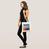 Tropische stranden | Maldiven Bungalows Tote Bag (Voorkant (model))