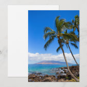 Tropische stranden | Maui Hawaii Bedankkaart (Voorkant / Achterkant)