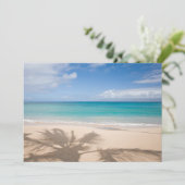 Tropische stranden | Maui, Hawaii Bedankkaart (Staand voorkant)