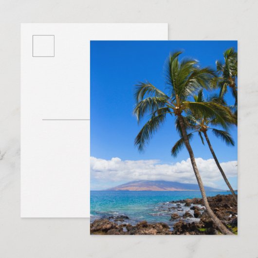 Tropische stranden | Maui Hawaii Briefkaart (Voorkant / Achterkant)