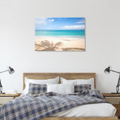 Tropische stranden | Maui, Hawaii Canvas Afdruk (Insitu (Slaapkamer))