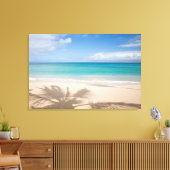 Tropische stranden | Maui, Hawaii Canvas Afdruk (Insitu (Woonkamer))