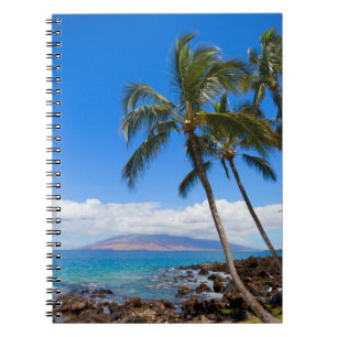 Tropische Stranden Maui Hawaii Eiland Notitieboek