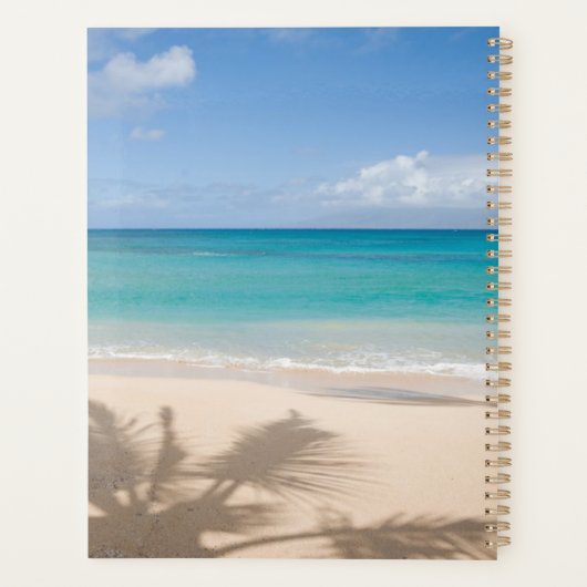 Tropische stranden | Maui, Hawaii Planner (Achterkant)