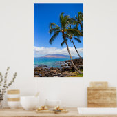 Tropische stranden | Maui Hawaii Poster (Keuken)