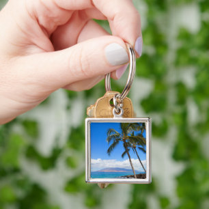 Tropische stranden Maui Hawaii Sleutelhanger