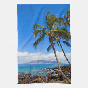 Tropische stranden   Maui Hawaii Theedoek
