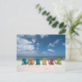 Tropische stranden | Palmstrand, Aruba Briefkaart (Staand voorkant)