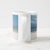 Tropische stranden | Palmstrand, Aruba Grote Koffiekop (Achterkant)