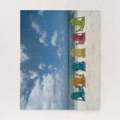Tropische stranden | Palmstrand, Aruba Legpuzzel (Verticaal)