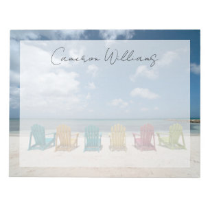 Tropische stranden Palmstrand, Aruba Notitieblok