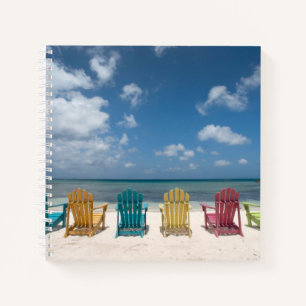 Tropische stranden   Palmstrand, Aruba Notitieboek