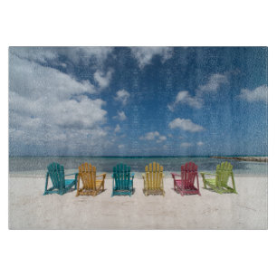 Tropische stranden   Palmstrand, Aruba Snijplank