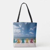 Tropische stranden | Palmstrand, Aruba Tote Bag (Achterkant)