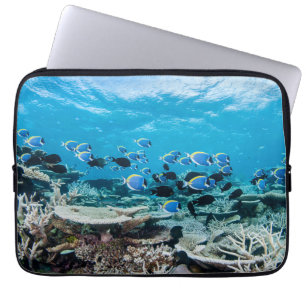 Tropische stranden   Sturgeon in Coral Laptop Sleeve