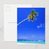 Tropische stranden | Witte strand, fillipinen Briefkaart (Voorkant / Achterkant)